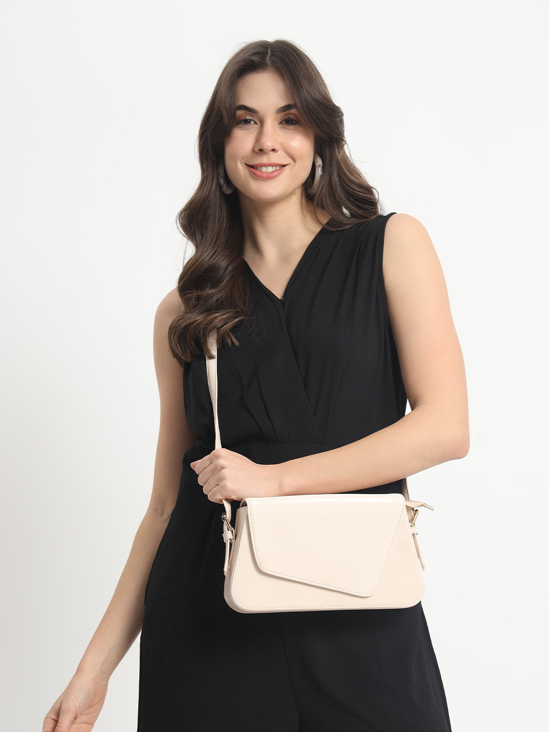 Vanilla Minimalist Crossbody Bag