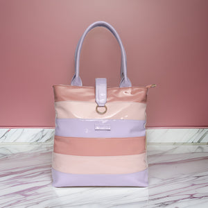 Blush Band Tote Bag