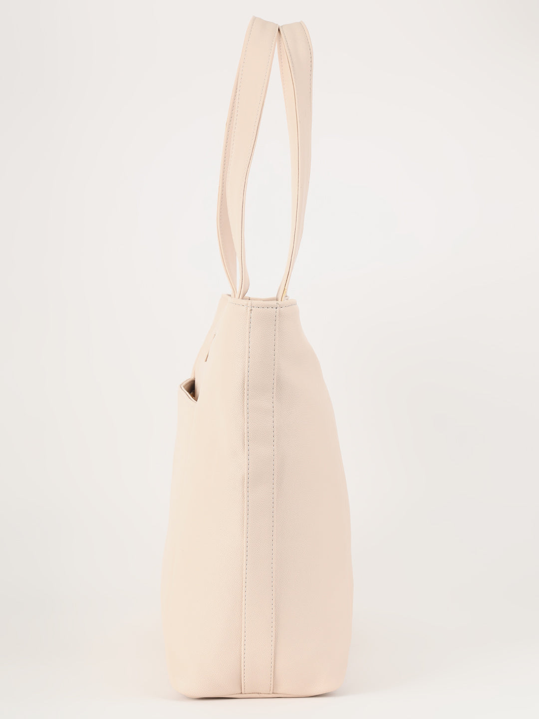 Minimalist Ivory Tote