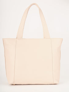 Minimalist Ivory Tote