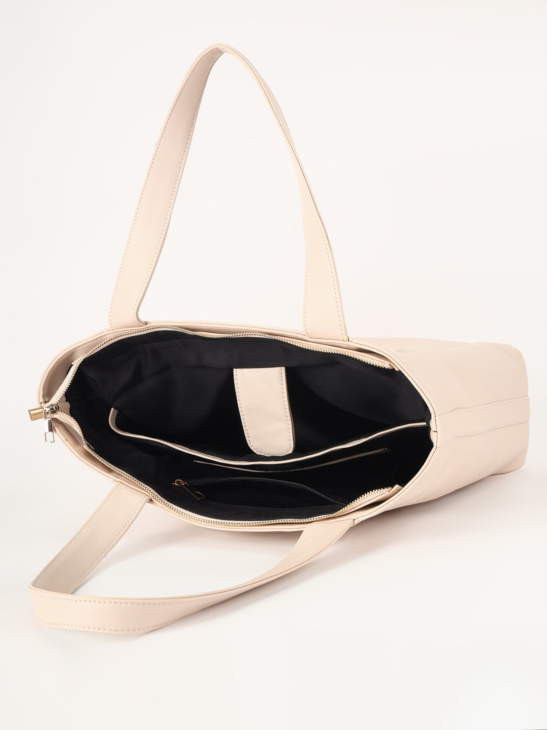 Minimalist Ivory Tote